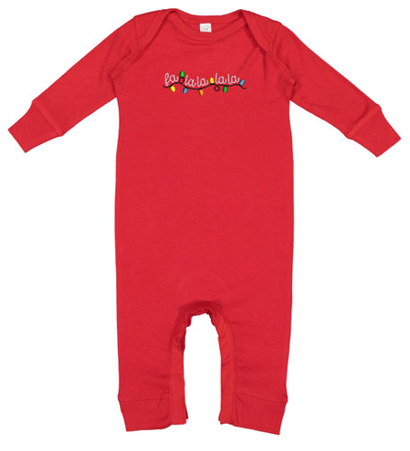 FALALALA ONE PIECE RED JERSEY EMB
