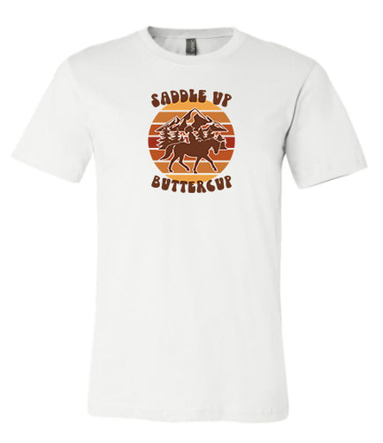 SADDLE UP BUTTERCUP - UNISEX ADULT SHIRT
