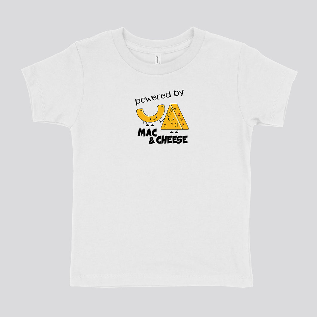 POWERED BY MAC & CHEESE - TODDLER SHIRT