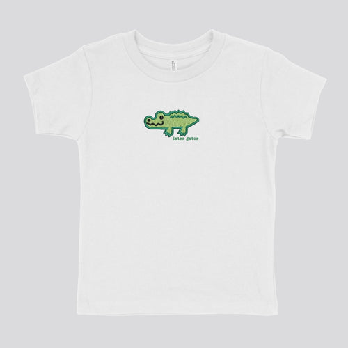 LATER GATOR - TODDLER TSHIRT EMB