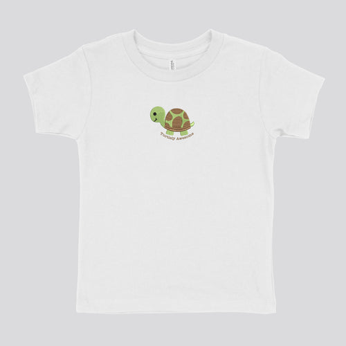 TURTLEY AWESOME - TODDLER SHIRT EMB