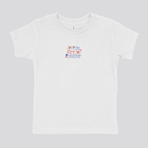 LITTLE FIRECRACKER - TODDLER SHIRT EMB