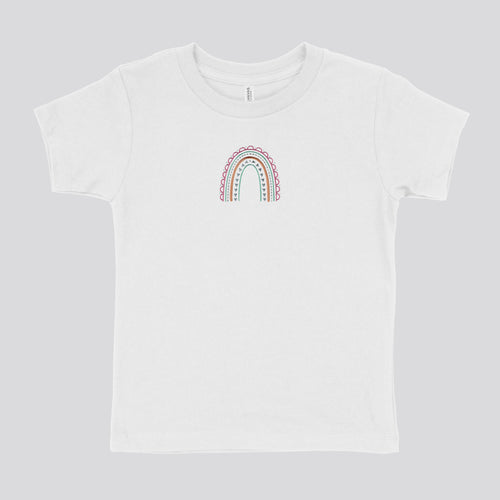 BOHO RAINBOW - TODDLER TSHIRT EMB