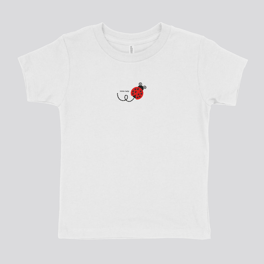 LADY BUG - TODDLER TSHIRT EMB