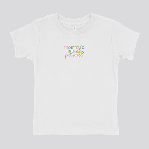 MOMMY'S PRINCESS - TODDLER SHIRT EMB