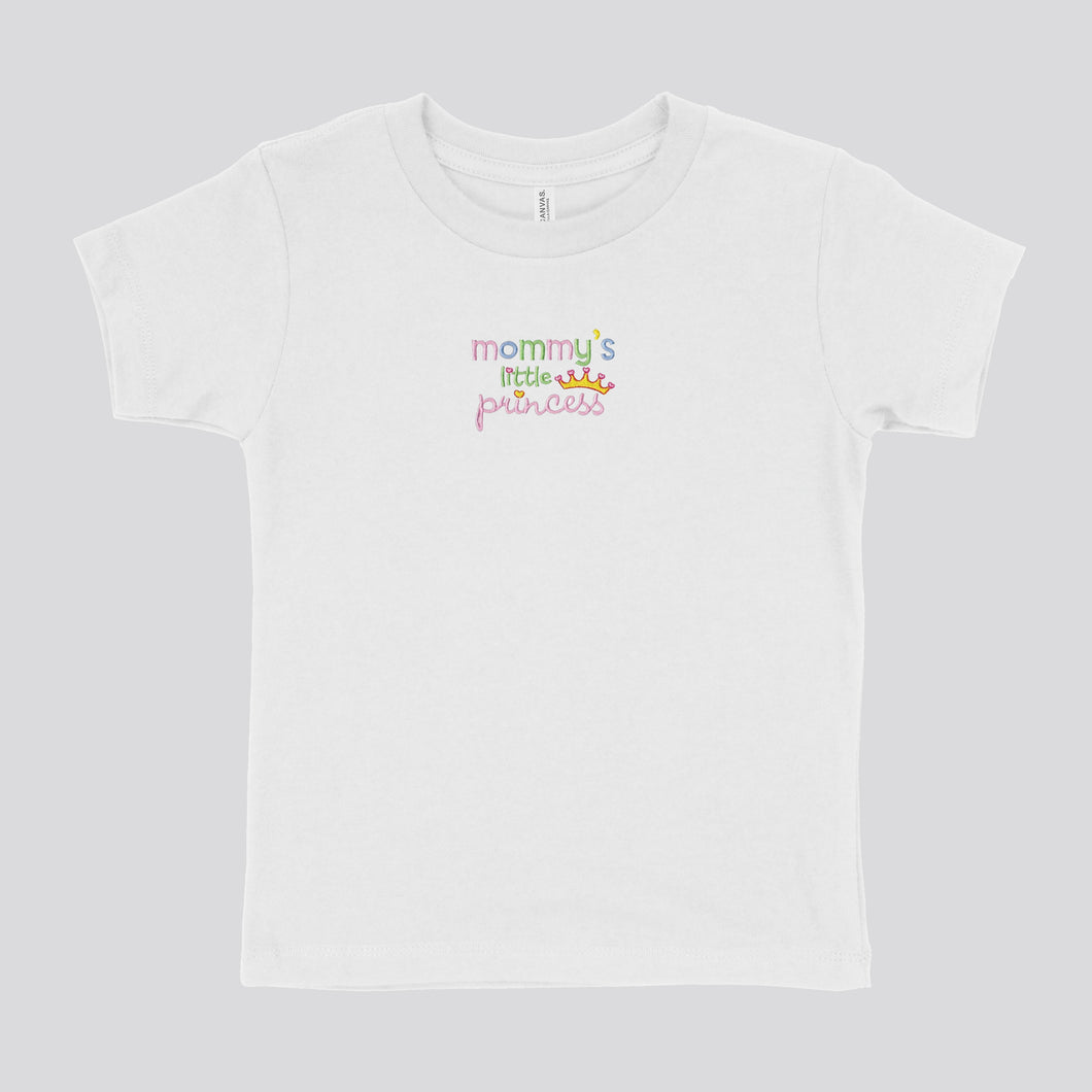 MOMMY'S PRINCESS - TODDLER SHIRT EMB