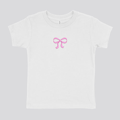 PINK COQUETTE - TODDLER SHIRT EMB