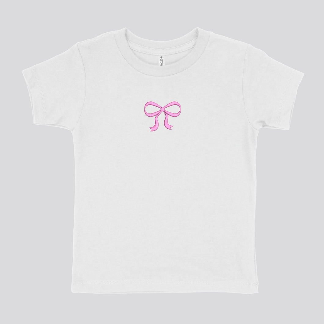 PINK COQUETTE - TODDLER SHIRT EMB