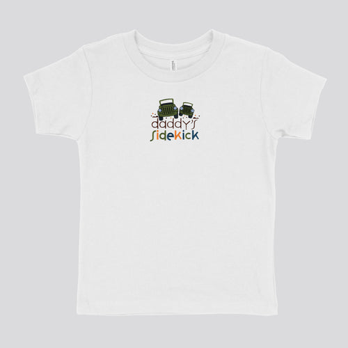 DADDY'S SIDEKICK - TODDLER SHIRT EMB