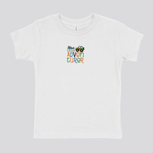 LITTLE ADVENTURER - TODDLER TSHIRT EMB