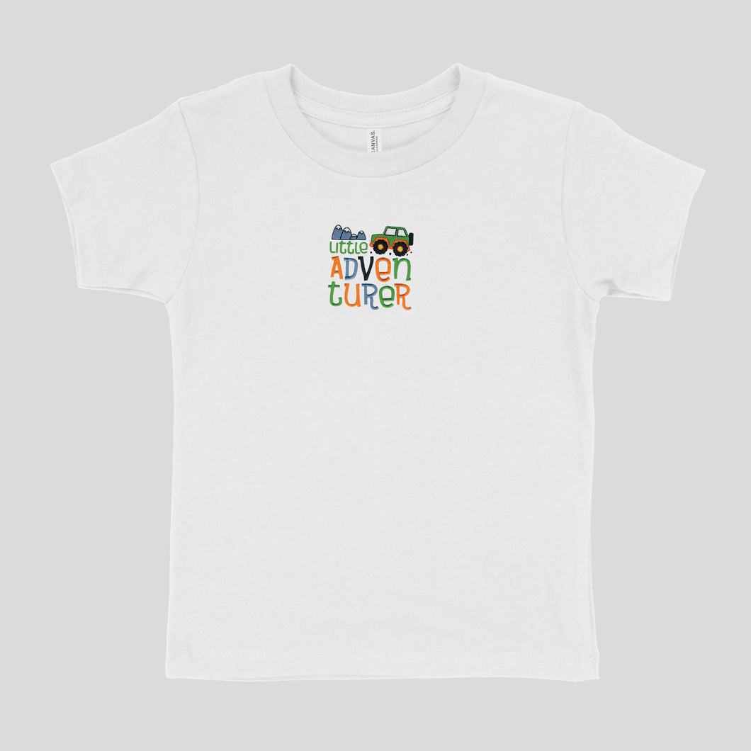 LITTLE ADVENTURER - TODDLER TSHIRT EMB