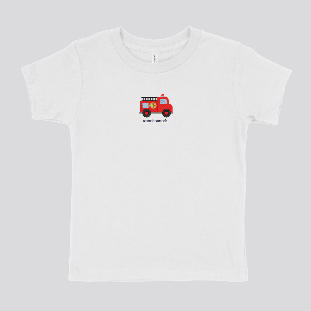 WEEOOH WEEOOH - TODDLER SHIRT EMB