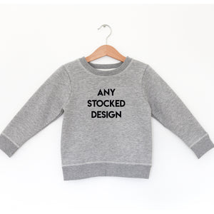 * TODDLER FLEECE - grey - Stock Design But Can't Find