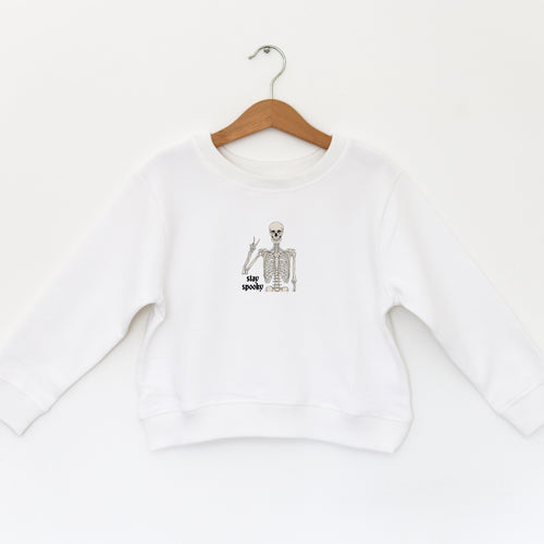 STAY SPOOKY SKELETON - TODDLER SWEATSHIRT