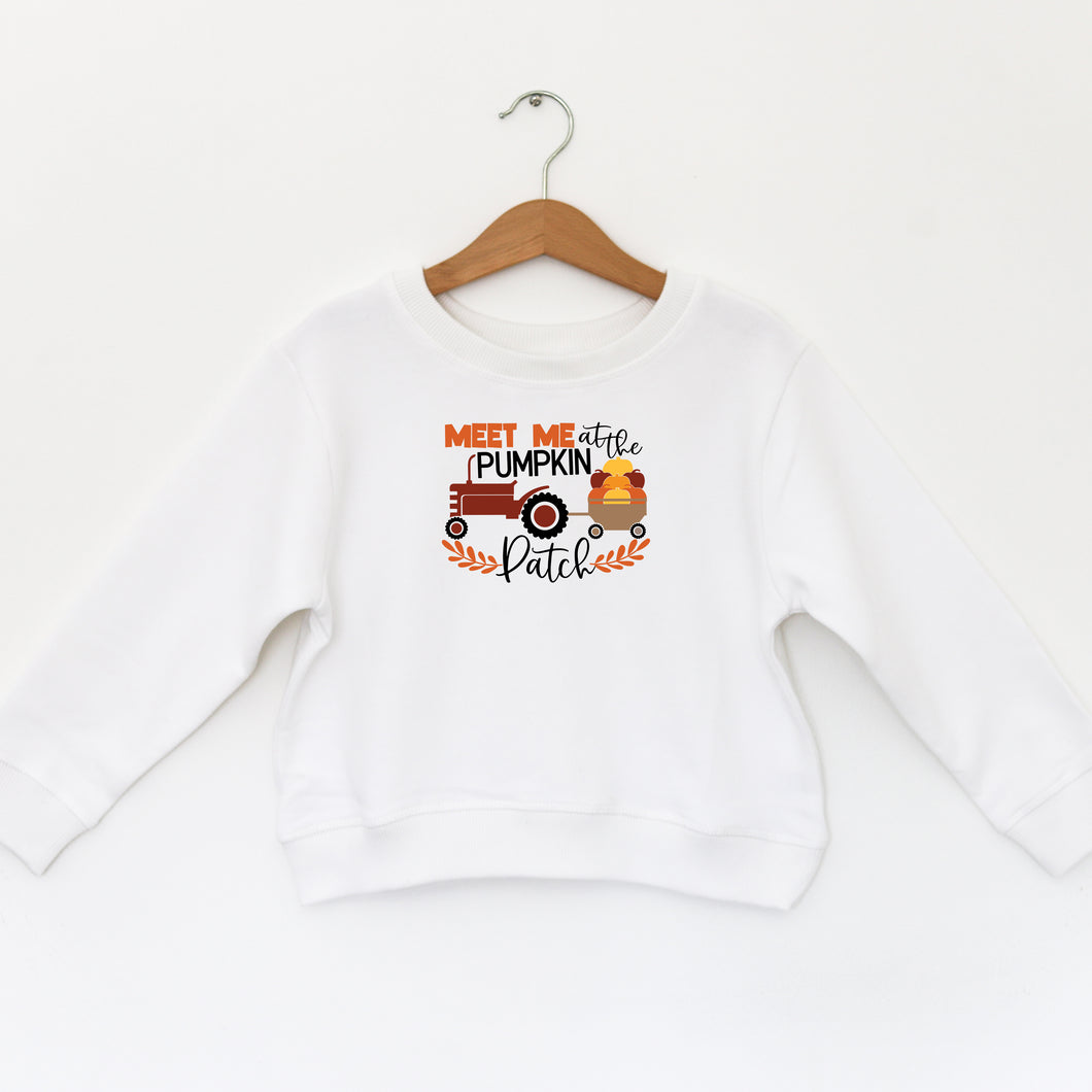 MEET ME AT THE PUMPKIN PATCH - SWEATSHIRT FLEECE