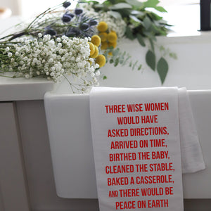 3 WISE WOMEN - TEA TOWEL