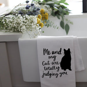 ME AND MY CAT - TEA TOWEL