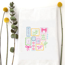 Load image into Gallery viewer, MAHJONG DOODLE - TEA TOWEL