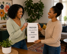 Load image into Gallery viewer, FRIENDS MAKE - TEA TOWEL
