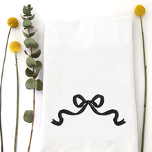 Load image into Gallery viewer, BLACK COQUETTE - TEA TOWEL EMB