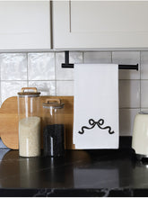 Load image into Gallery viewer, BLACK COQUETTE - TEA TOWEL EMB