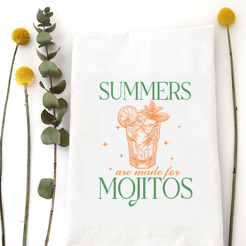 SUMMER MOJITOS - TEA TOWEL