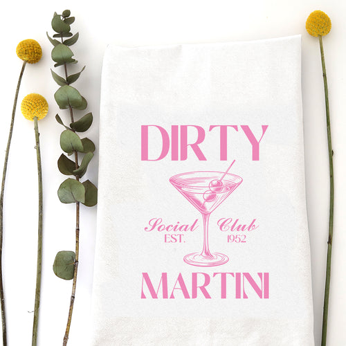 DIRTY MARTINI SOCIAL CLUB - TEA TOWEL