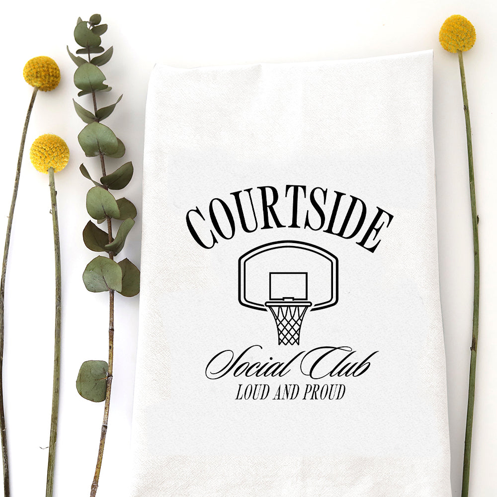 BASKETBALL SOCIAL CLUB - TEA TOWEL