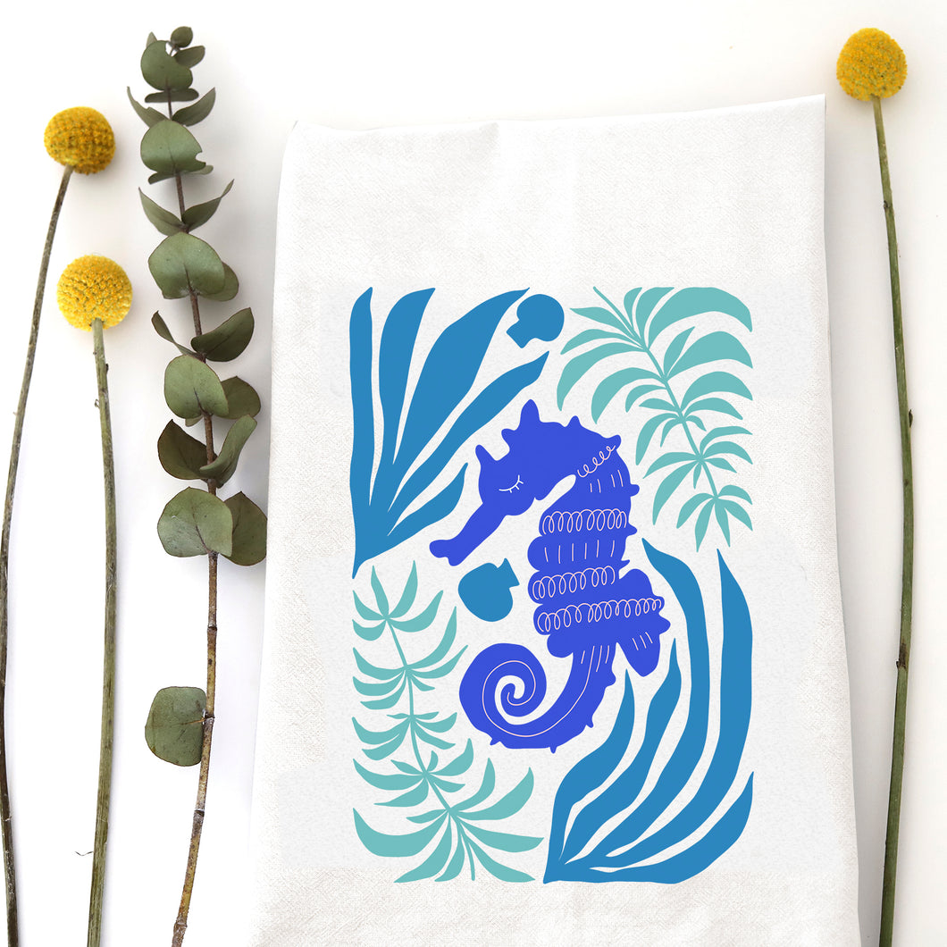 SEAHORSE REEF - TEA TOWEL