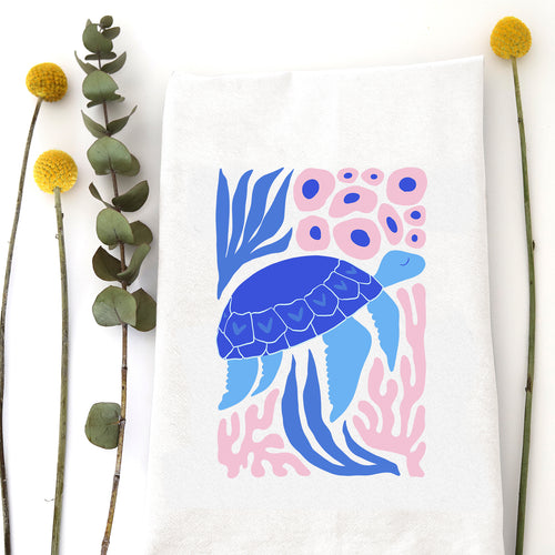 TURTLE REEF - TEA TOWEL