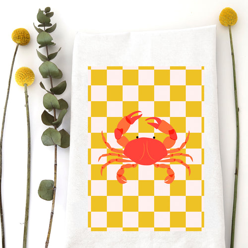 CRAB FEST - TEA TOWEL