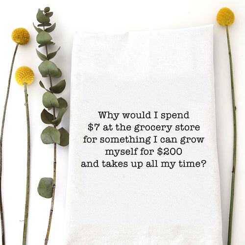 SPEND $7 - TEA TOWEL