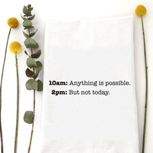 Load image into Gallery viewer, 10AM 2PM - TEA TOWEL