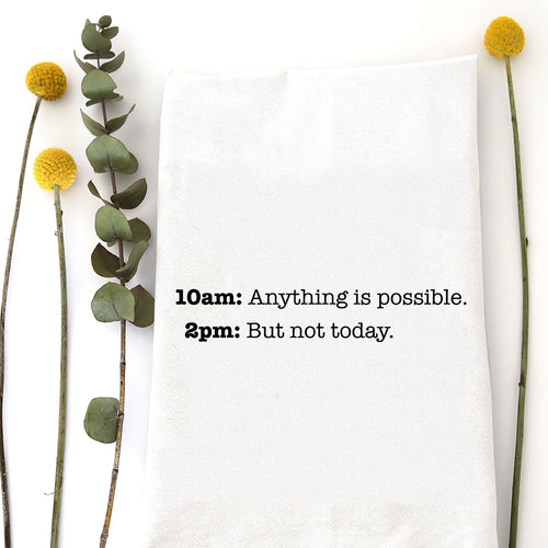 10AM 2PM - TEA TOWEL