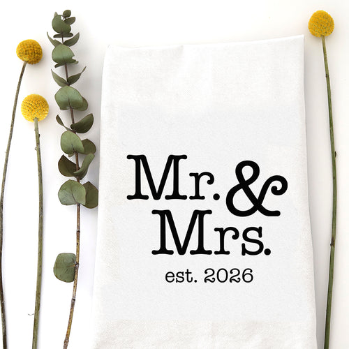 MR & MRS 2026 - TEA TOWEL