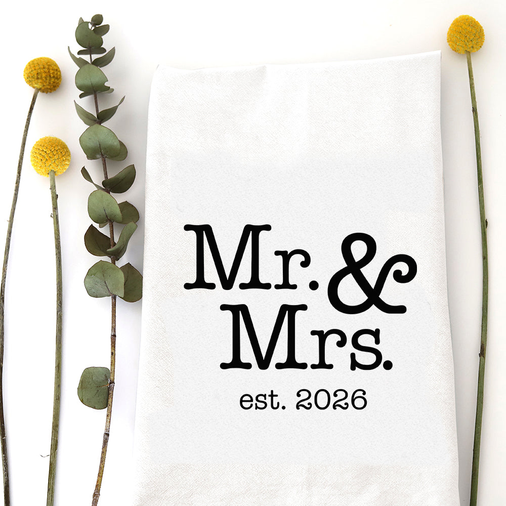 MR & MRS 2026 - TEA TOWEL