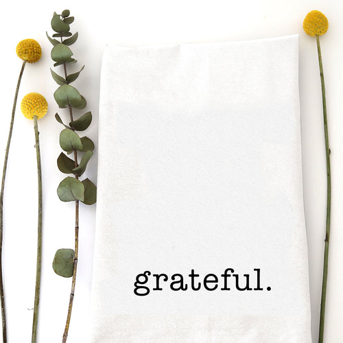 GRATEFUL. - TEA TOWEL