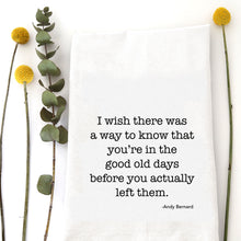 Load image into Gallery viewer, GOOD OLD DAYS - TEA TOWEL