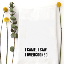 Load image into Gallery viewer, I CAME. I SAW. - TEA TOWEL