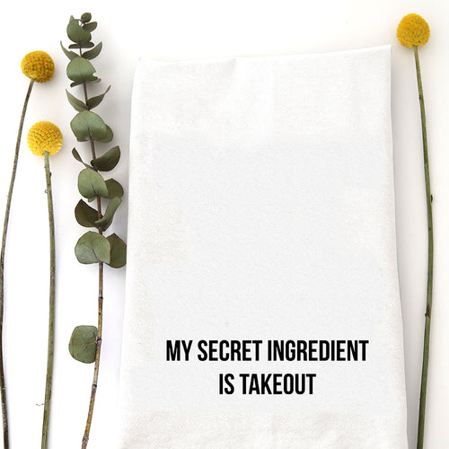 SECRET INGREDIENT - TEA TOWEL