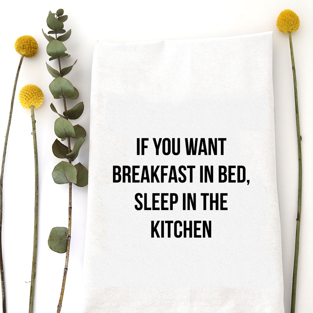 BREAKFAST IN BED - TEA TOWEL