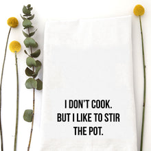 Load image into Gallery viewer, STIR THE POT - TEA TOWEL