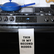 Load image into Gallery viewer, SECOND RODEO - TEA TOWEL