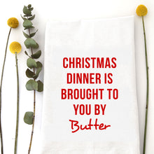 Load image into Gallery viewer, CHRISTMAS DINNER - TEA TOWEL