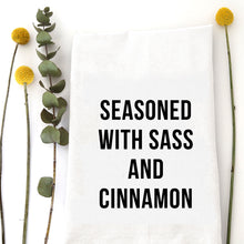Load image into Gallery viewer, SASS AND CINNAMON - TEA TOWEL