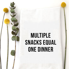 Load image into Gallery viewer, MULTIPLE SNACKS - TEA TOWEL