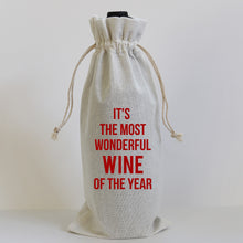 Load image into Gallery viewer, MOST WONDERFUL WINE - WINE BAG