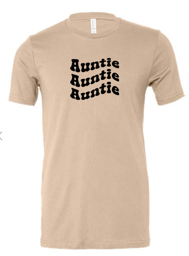 AUNTIE AUNTIE AUNTIE - UNISEX ADULT SHIRT
