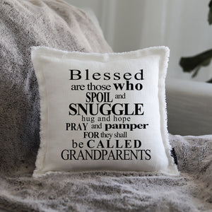 BLESSED GRANDPARENTS - GIFT PILLOW