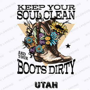 CD-220 SOUL CLEAN BOOTS DIRTY